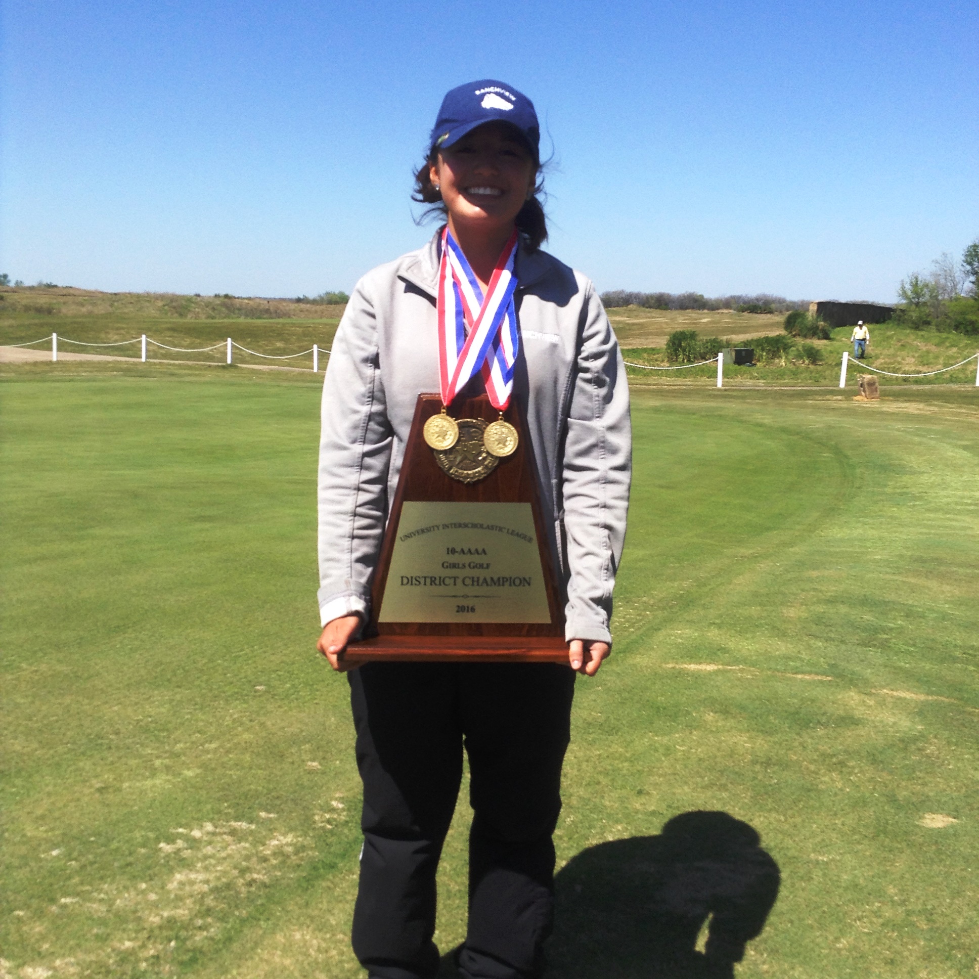Ranchview High School District Girls' Golf Tournament Winner, Ava Castillo