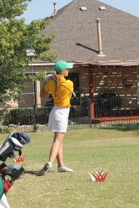 Casey Washmon of Smith High School's Golf team