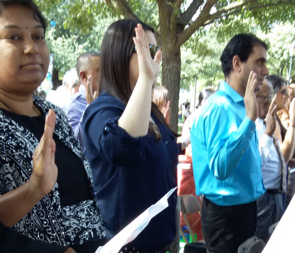 Ms. Mara Leebert becoming a U.S. Citizen