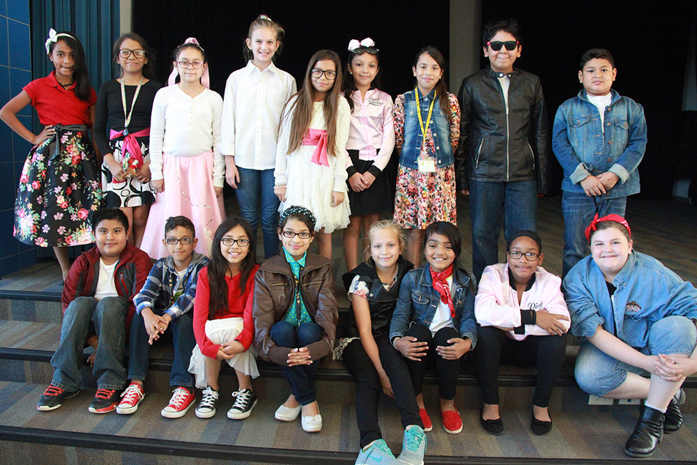 Good Elementary students dress in 1950s era attire to celebrate 60 years of Good Elementary