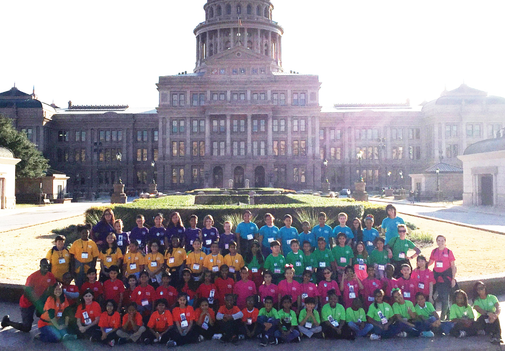 Las Colinas Elementary Students Travel to Austin