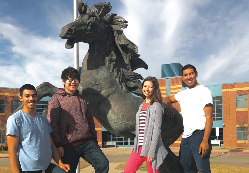 On January 7, five students from Creekview High School made their way to Keller, Texas to compete in the fiercely competitive Area B choral auditions.