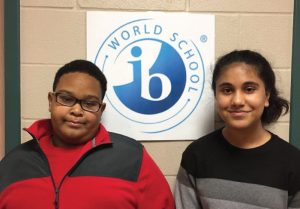 Barbara Bush Middle School is pleased to announce the results of the annual spelling bee. Out of 120 contestants, we congratulate Trace Bennett for winning and Hoor Tariq for being the runner up! Trace will represent our school at the CFB District Spelling Bee next week! Congratulations to these two for their high academic achievement!