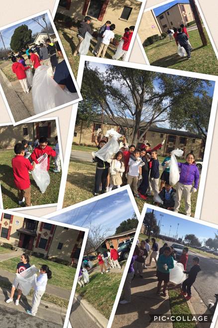 Central Elementary 3rd graders have committed to picking up 10 pieces of trash each every Tuesday. This is part of their service learning project for the month of February.