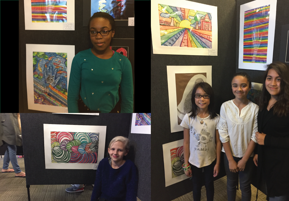 Youth Art Month at Furneaux Elementary