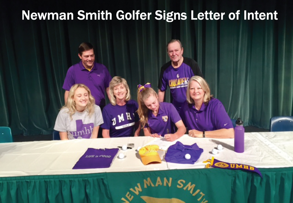 Newman Smith Golfer Signs Letter of Intent