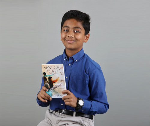 Perry Middle School student publishes his first book