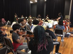 CFB Middle School Students Attend Orchestra Camp