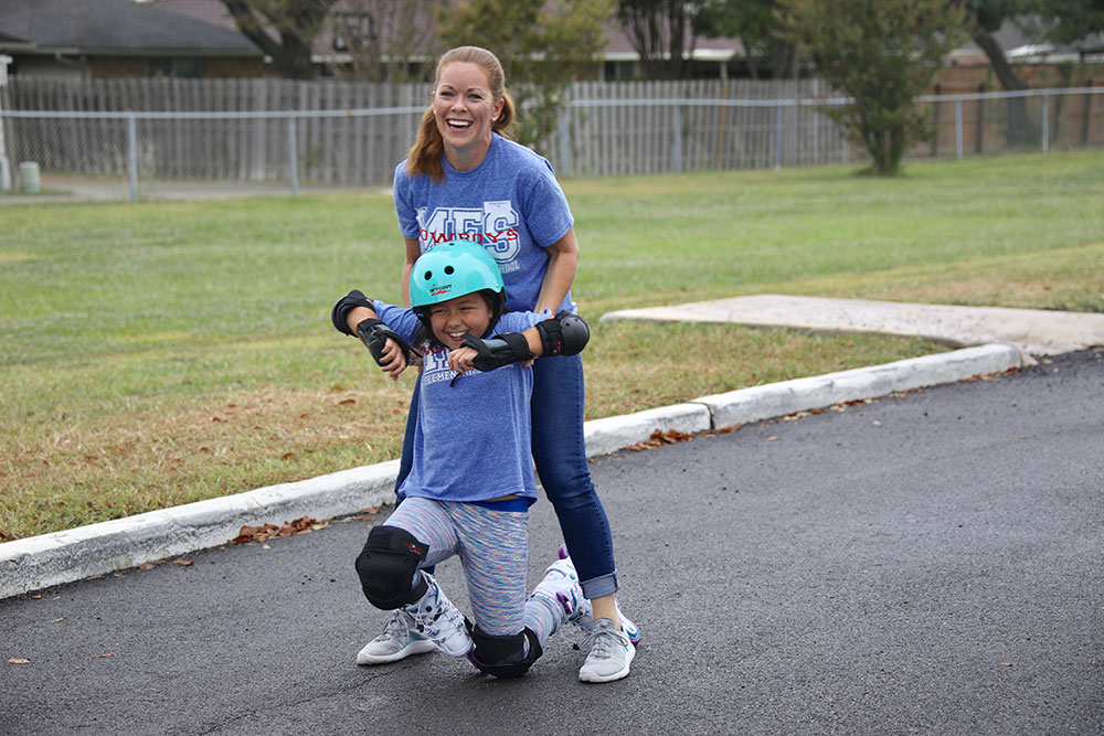 McCoy Celebrates P.E. With Parents