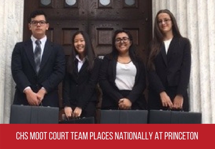 Chs Places At 2017 Princeton Moot Court Competition Carrollton Farmers Branch Isd