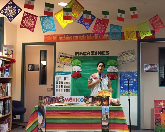 Barbara Bush students celebrating Hispanic Heritage Month