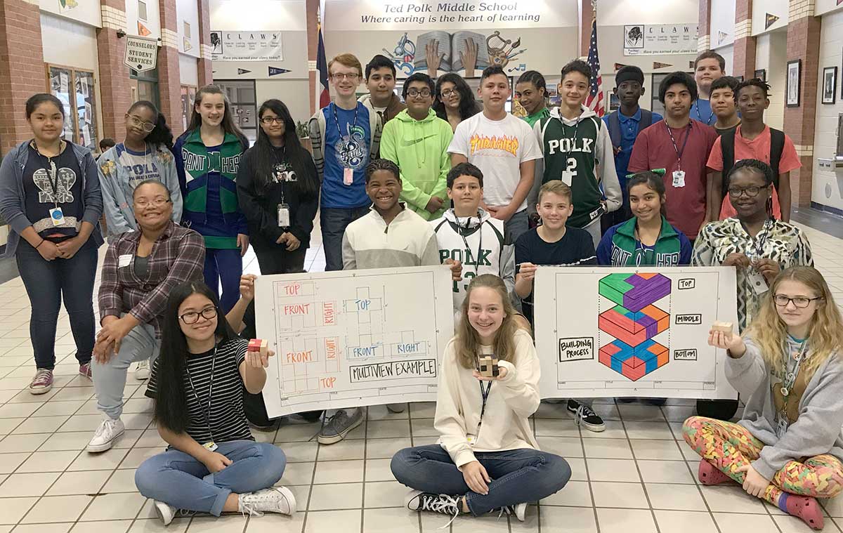 Polk Students Prepare STEM Projects