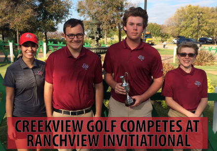 Creekview Golf Competes at Ranchview Invitational