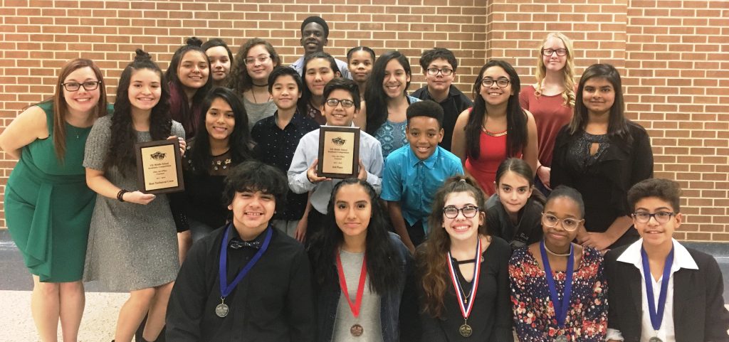 Middle School Students Compete in 2017 UIL One Act Play Competition