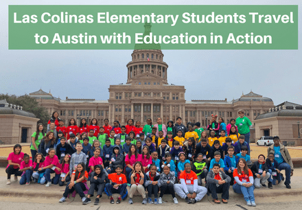 Las Colinas Elementary Students Travel to Austin with Education in Action