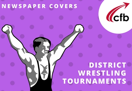 Newspaper Covers 2018 Wrestling Tournaments