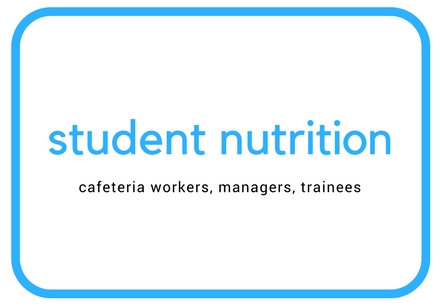 student nutrition openings