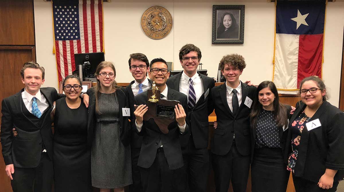 CHS Mock Trial Team Wins 2018 State Competition