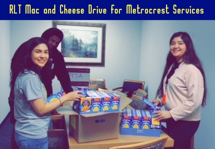 RLT Holds 2018 Mac & Cheese Drive for Metrocrest Services