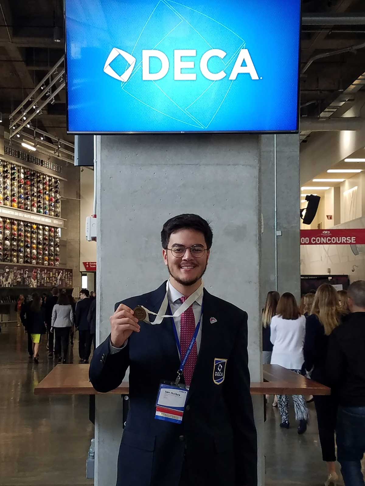 NSHS Student International DECA Finalist