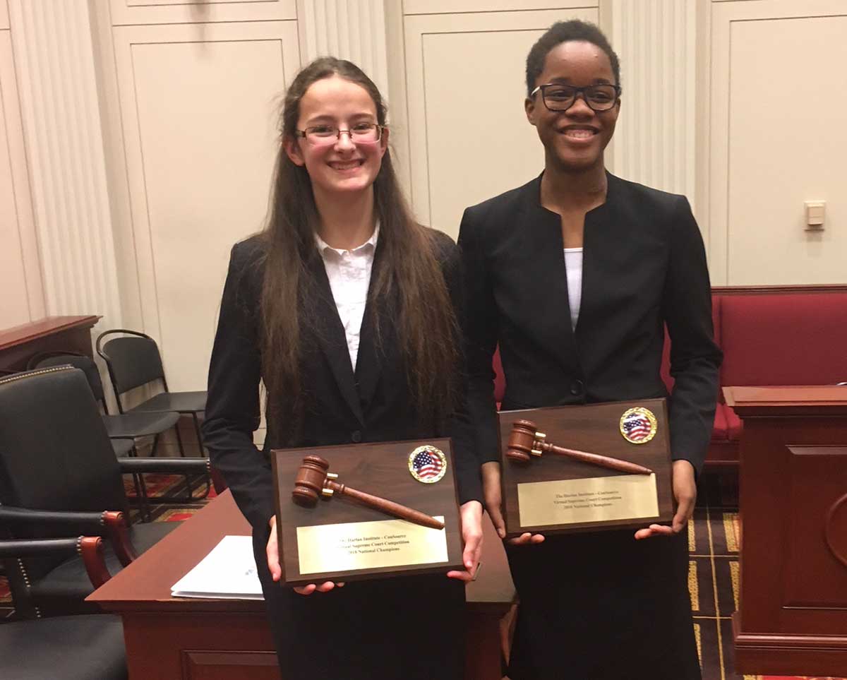 CHS Moot Court Team Takes 2018 National Championship