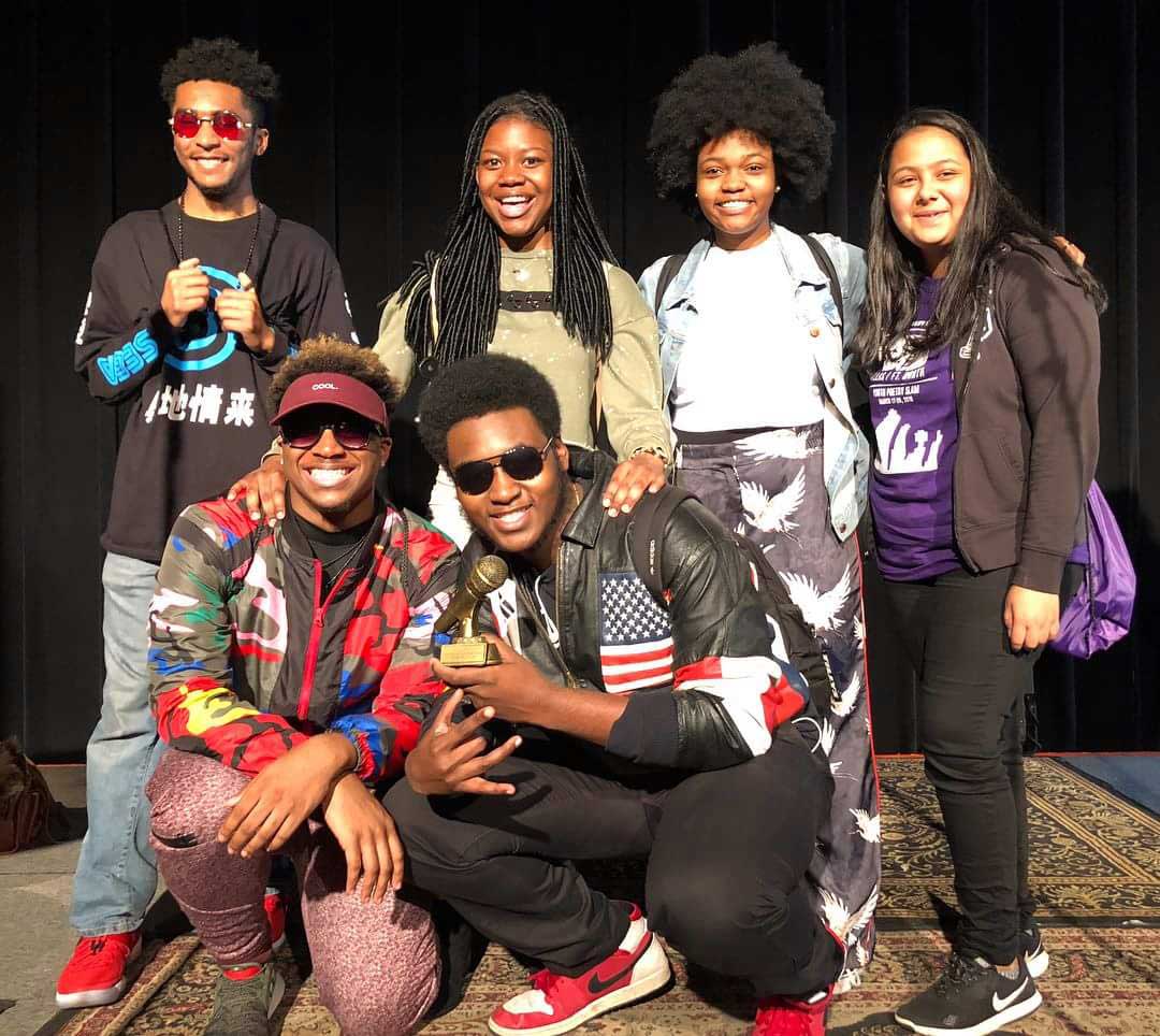 CFB Poetry Slam Teams Sweep Competition