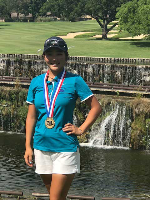 Lady Wolf is State Champion Golfer