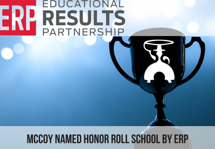 ERP Names McCoy Honor Roll School