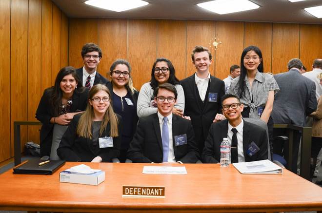 CHS Mock Trial Team Places at National Tournament