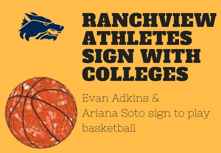 Two RHS Basketball Players Sign with Colleges