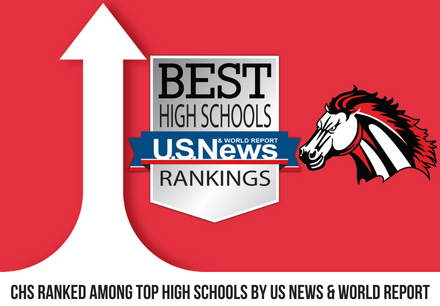 U.S. News & World Report ranks CHS among top Texas high schools for 2018.