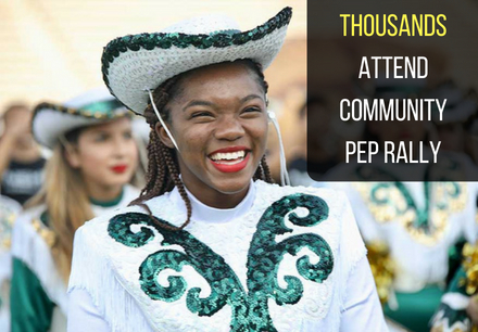 Thousands Attend Community Pep Rally | Carrollton-Farmers Branch ISD