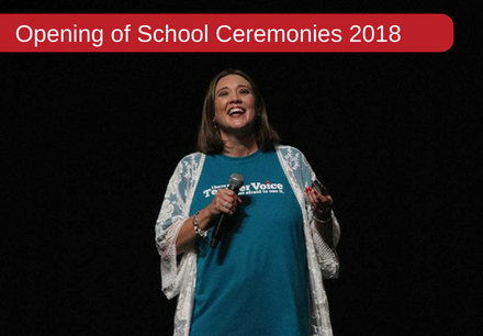 CFB Kicks off Opening of School Ceremonies 2018