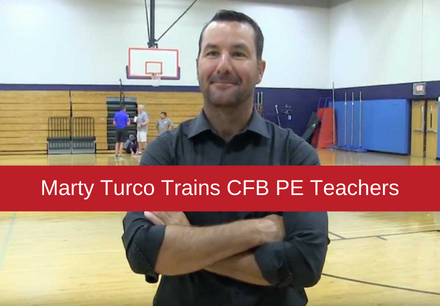 Dallas Stars' Marty Turco Trains CFB P.E. Teachers