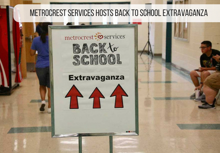 Metrocrest Services Hosts Back to School Extravaganza