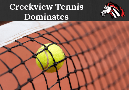 Creekview Tennis Dominates Carrollton Farmers Branch ISD