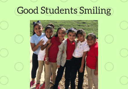 Good Students Smiling