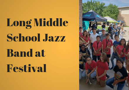 Long Middle School Jazz Band at Festival