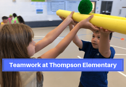 Teamwork at Thompson Elementary