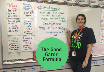 Growth Mindset + Open-mindedness in Critical Thinking = Good Gator