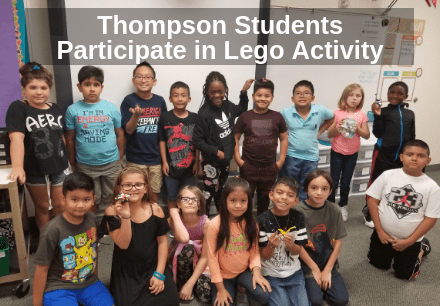 Thompson Students Participate in Lego Activity