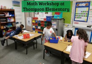 Math Workshop at Thompson Elementary