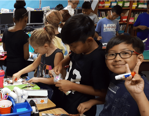 McCoy Students Personalize Their Writing Spaces