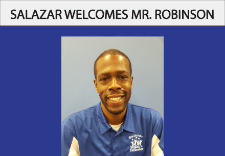 Salazar Welcomes Mr. Robinson