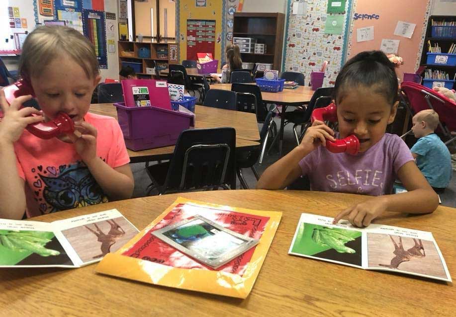 Furneaux 1st Graders Enhance Reading With Whisper Phones