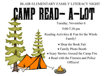 Blair Elementary - Literacy Night