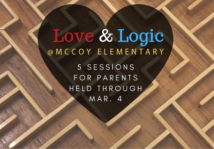 McCoy Hosts Love and Logic Series
