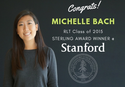 2015 RLT Alumna Among Top 25 Stanford Graduates