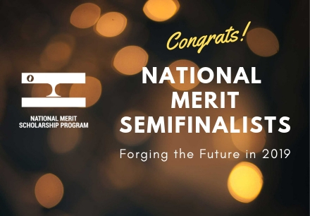 Finalists Forge Future in 2019 National Merit Competition