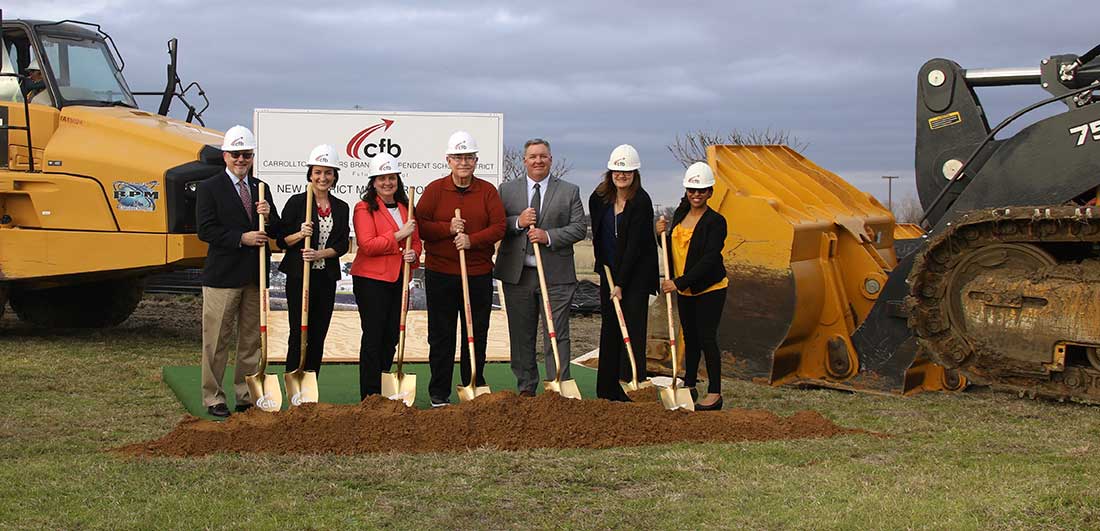 Groundbreaking at New Multipurpose Facility